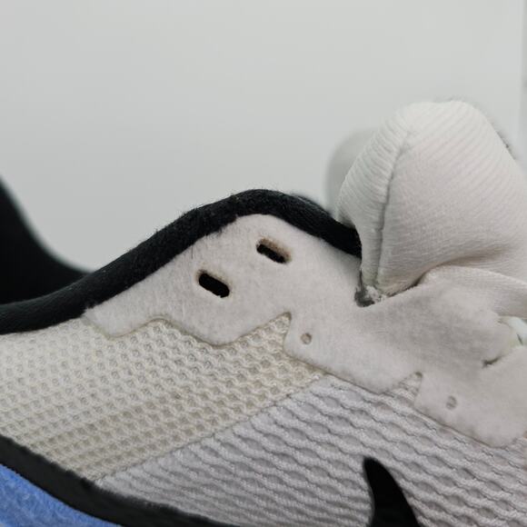 Nike Structure 25 White Black Royal Pulse Pure Platinum Womens 10 Running Shoes - Picture 11 of 11